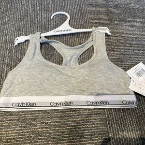 Calvin Klein girls sports bra
